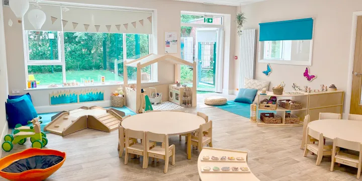 Cocoon Childcare Sorrel Wood, Blessington - interior of the garden room