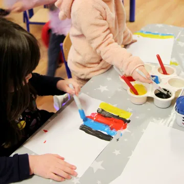 Cocoon Childcare Children Painting