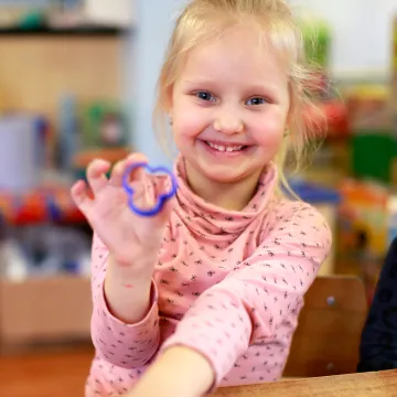 Cocoon Childcare Girl Playing